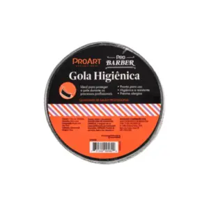 Gola higiênica Proart Preta Com 1 unidade
