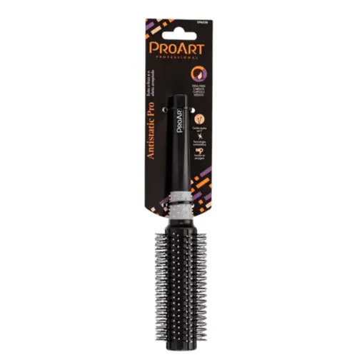 Escova para Cabelo antiestática Proart 24 mm Profissional Com 1 unidade