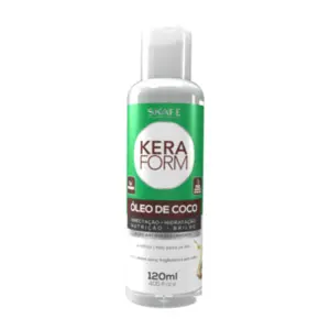 Óleo de Coco Skafe Keraform Natutrat Antirressecamento Vegano Sem Parabenos Sem Silicones Sem Petrolato Sem Óleo Mineral