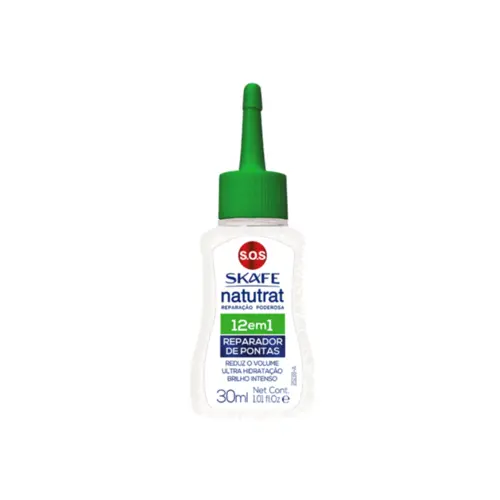 Reparador de Pontas Natutrat SOS Poderosa 12 em 1 Skafe Com 30 ml