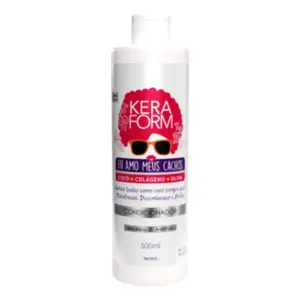 Condicionador Skafe Keraform Eu Amo Meus Cachos Com 500 ml
