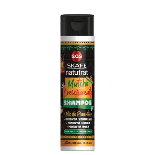 Shampoo Skafe Natutrat SOS Mutcho Crescimento Com 300 ml