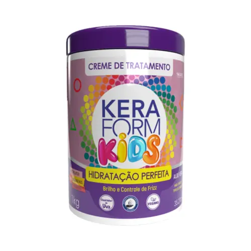 Creme para Pentear Skafe Keraform Kids Hidratação Perfeita Com 1kg