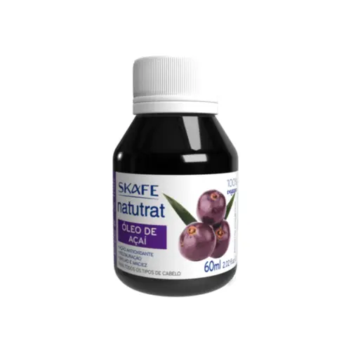Óleo de Açaí Skafe Natutrat SOS Com 60 ml