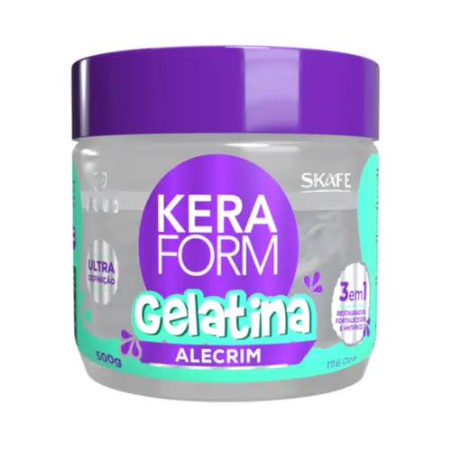 Gelatina Capilar Keraform Alecrim Com 500 g