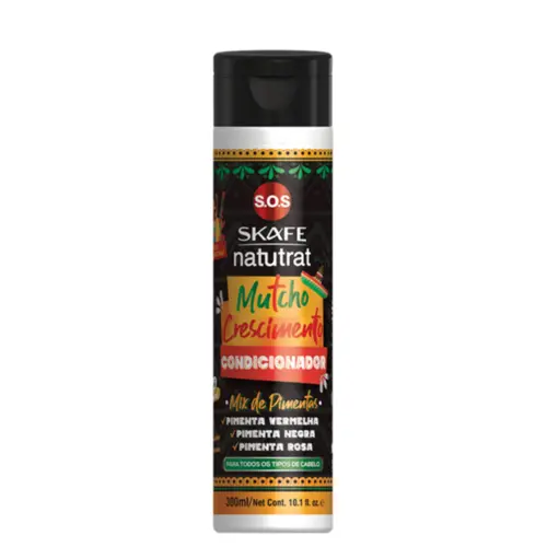 Condicionador Skafe Natutrat S.O.S Mutcho Crescimento Com 300 ml