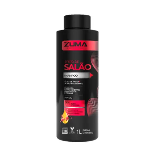 Shampoo Skafe Zuma Efeito Salão Com 1000 ml