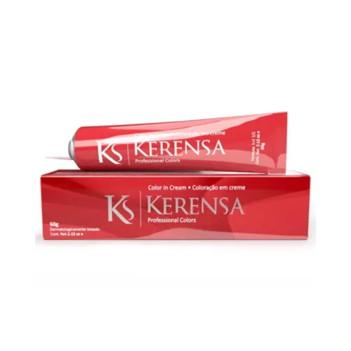 Coloração Skafe Kerensa 7.62 Louro Médio Vermelho Violeta Com 60 g