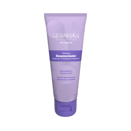 Shampoo desamarelador Skafe Keramax Com 250 ml