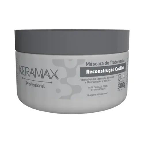 Máscara de Tratamento Keramax Reconstrução Capilar Skafe Com 300 g