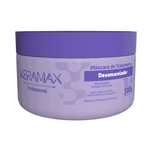 Máscara de Tratamento Skafe Keramax Desamareladora Com 300 g