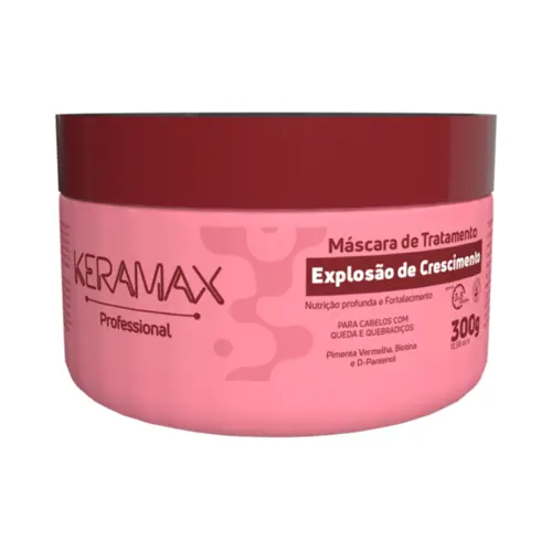 Máscara de Tratamento Skafe Keramax Explosão de Crescimento Com 300 g