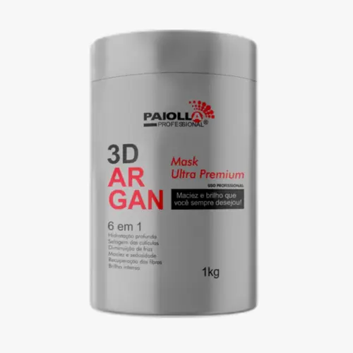 Máscara de Reconstrução 3D Argan Paiolla Com 1000 g