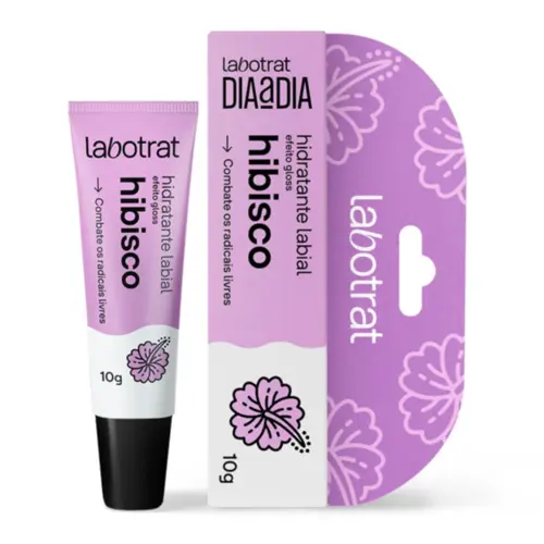 Hidratante Labial Labotrat Hibisco Dia a Dia Com 10 g