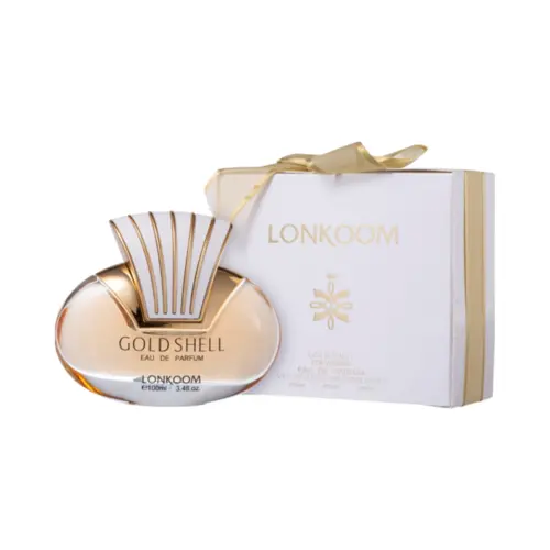 Perfume Lonkoom Gold Shell Eau de Parfum Com 100 ml