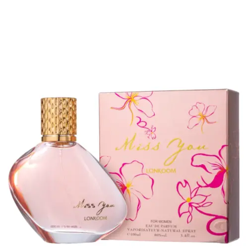 Perfume Miss You Lonkoom Eau de Parfum Com 100 ml