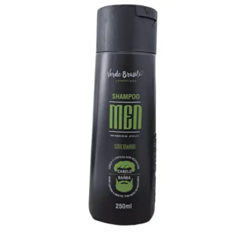 Shampoo Anticaspa Clear Men Verde Brasil Com 200 ml