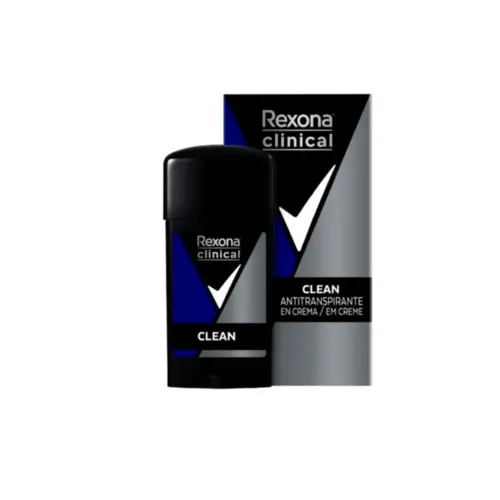 Desodorante Antitranspirante em Creme Rexona Men Clinical Clean Com 58 g