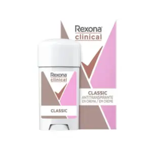 Desodorante Antitranspirante em Creme Rexona Clinical Classic Com 58 g