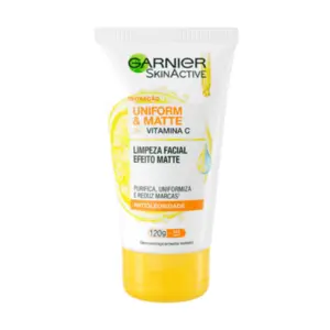 Gel de Limpeza Facial Garnier Uniform e Matte 120g