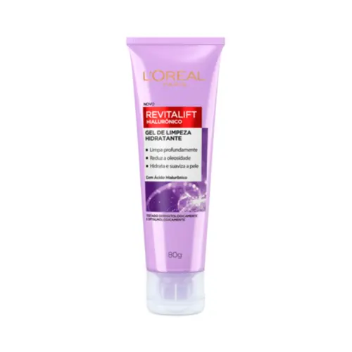 Gel de Limpeza Revitalift Loreal Hialuronico 80g