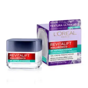 Hidratante Antioleosidade Loreal Paris Revitalift Hialurônico 49g