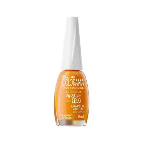 Esmalte Colorama Amarelo Virtual Com 8 ml