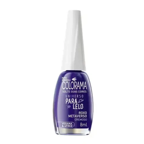 Esmalte Colorama Roxo Metaverso Com 8 ml