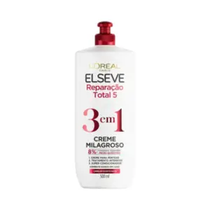 Tratamento Capilar L'Oréal Paris Elseve Reparação Total 5 3 em 1 Com 500 ml