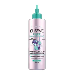 Shampoo micelar antioleosidade Elseve L'Oréal Paris Pure Hialurônico Com 300 ml