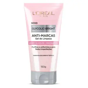Gel de Limpeza Facial L'Oréal Paris Glycolic Bright Com 150 g