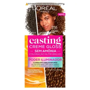Coloração L'Oréal Casting Creme Gloss 731 Louro Mel Com 1 unidade