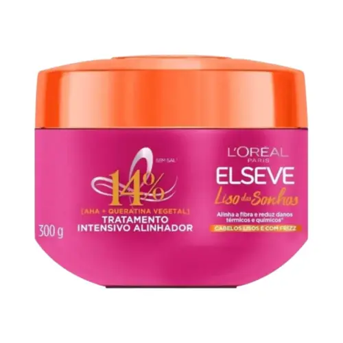 Creme Tratamento Elseve Liso dos Sonhos 300ml