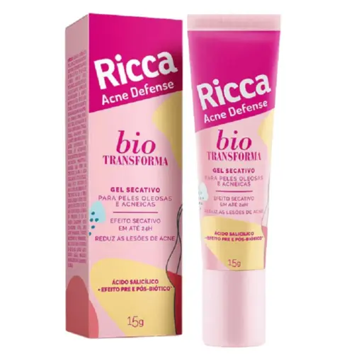 Gel secativo Ricca Acne Defense Com 15 g