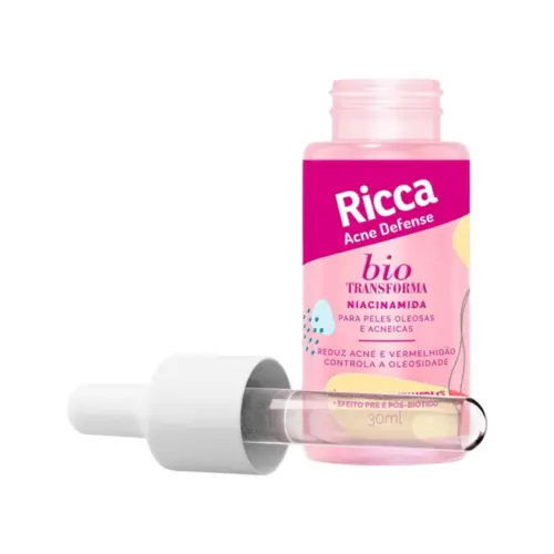 Sérum de Niacinamida Acne Defense Ricca Concentração 5% Com 30 ml