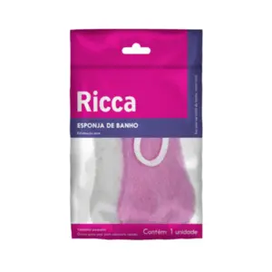 Esponja para Banho Ricca Belliz Ref 308 Com 1 unidade