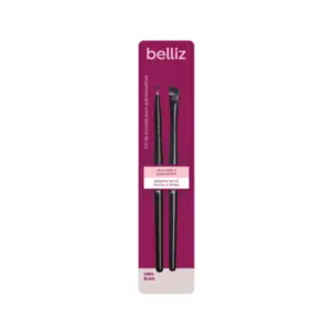 Kit pincel para tintura de sobrancelha Belliz 1006 Com 1 unidade