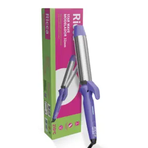 Modelador de Cachos Ricca Wave 32mm Com 1 unidade