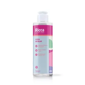 Água micelar Ricca Funcional Belliz Com 200 ml