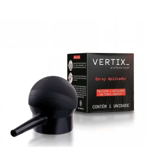 Spray aplicador para fibra Capilar Vertix Aerossol aplicador de precisão Com 1 unidade