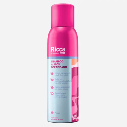 Shampoo a seco Ricca Fortificante Com 150 ml