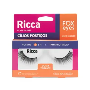 CILIOS RICCA FOX EYES OLHAR VIBRANTE