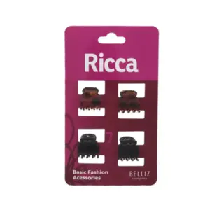 Piranha para Cabelo Ricca Mini 1.5 Com 1 unidade