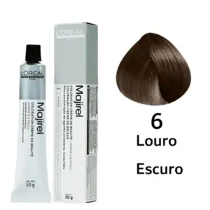 Coloração L'Oréal Professionnel 6 Louro Escuro Com 50 g