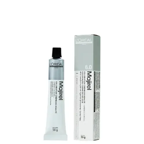 Coloração L'Oréal Professionnel Majirel 6,0 Louro Escuro Intenso Com 50 g