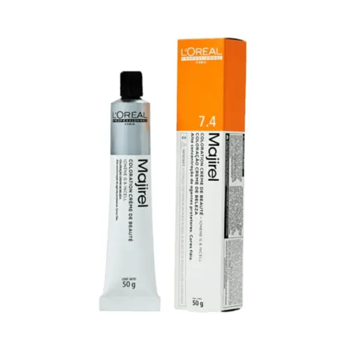 Coloração L'Oréal Professionnel Majirel HT Incolor 7.4 Louro Acobreado Com 50 g
