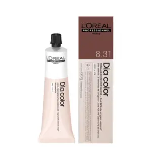 Coloração L’Oréal Professionnel Dia Color 8.31 Com 60 g