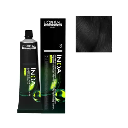 Coloração L'Oréal Professionnel INOA tom 3 Com 60 g