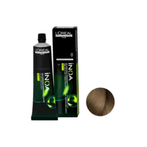 Coloração L'Oréal Professionnel INOA 8 Light Blonde Com 60 g