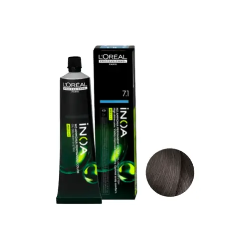 Coloração L'Oréal Professionnel Inoa 7.1 Com 60 g